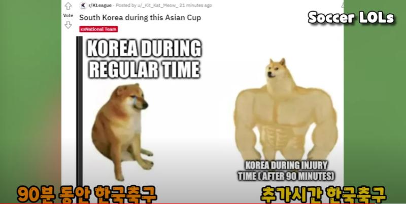 외국인이 본 한국축구 실력은!????