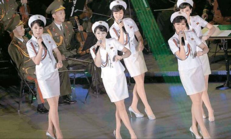 북한 걸그룹 반응
