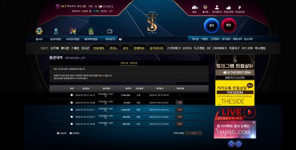 더사이드 먹튀 사이트