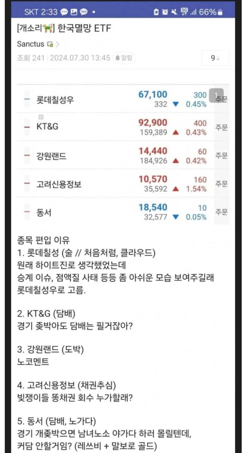 국장은 단세포여야 한다.