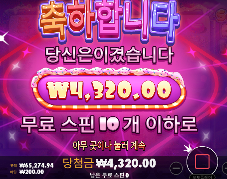 추가슬롯 배팅 오링