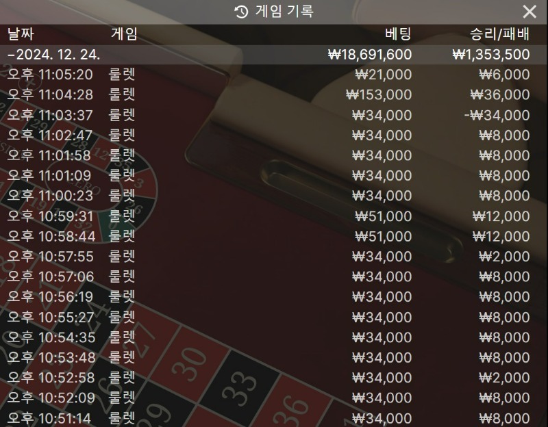 24승3패! 서브 쌍코피 팍팍!!