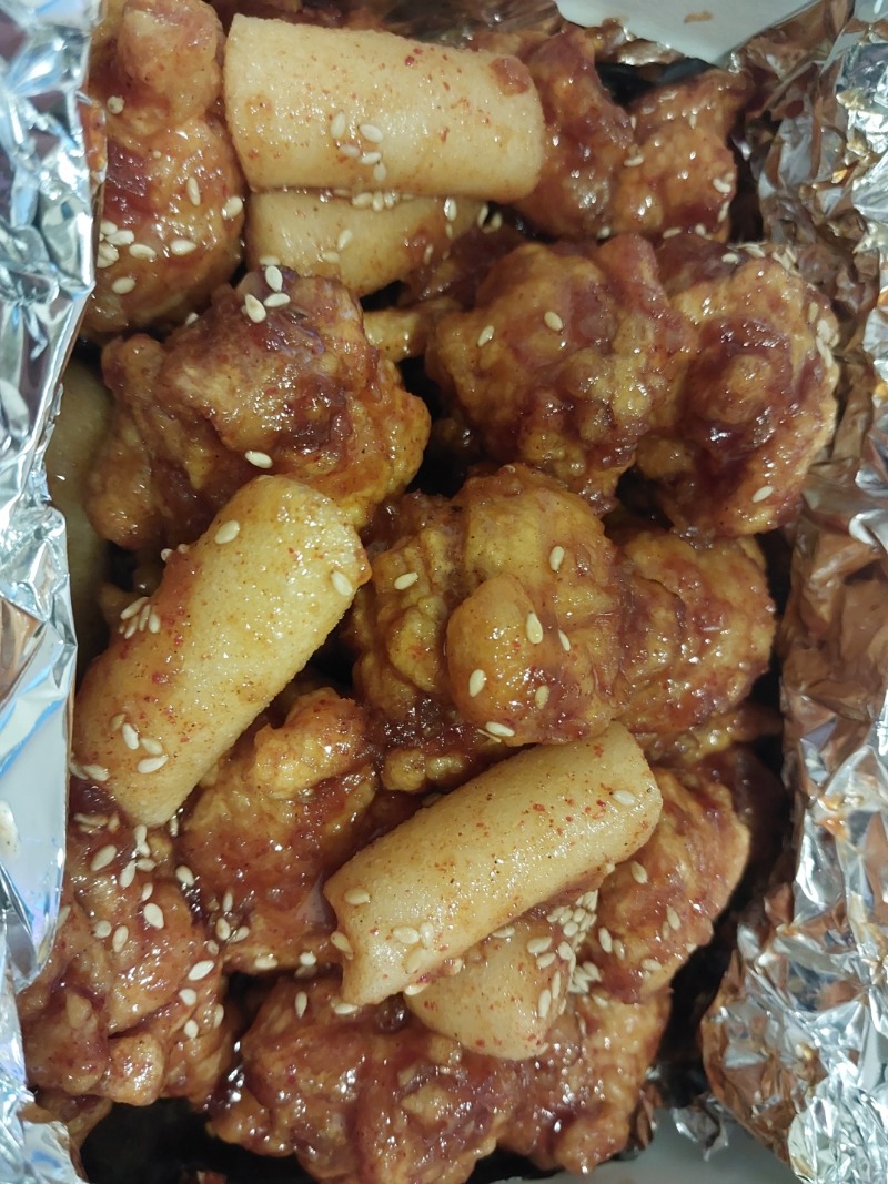 처가집 닭강정 ㅅㅅ