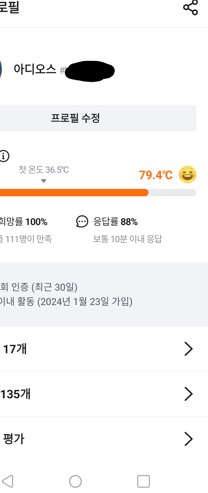 신뢰가 이런데