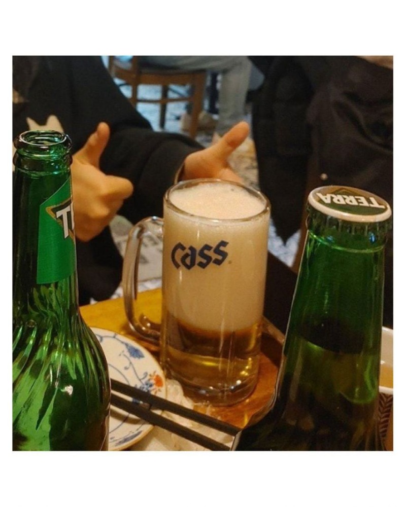 맥주 ㅈ같이따르기대회 출품작