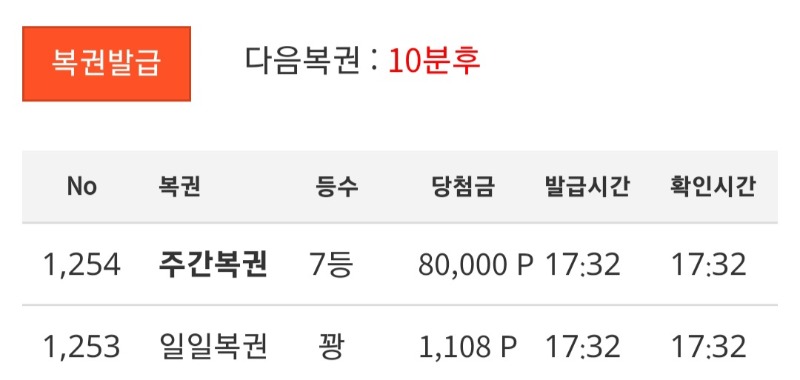복권탐이 돌아옵니다!