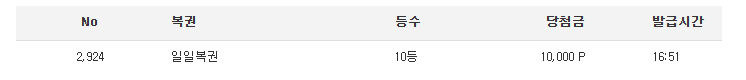 일복 10