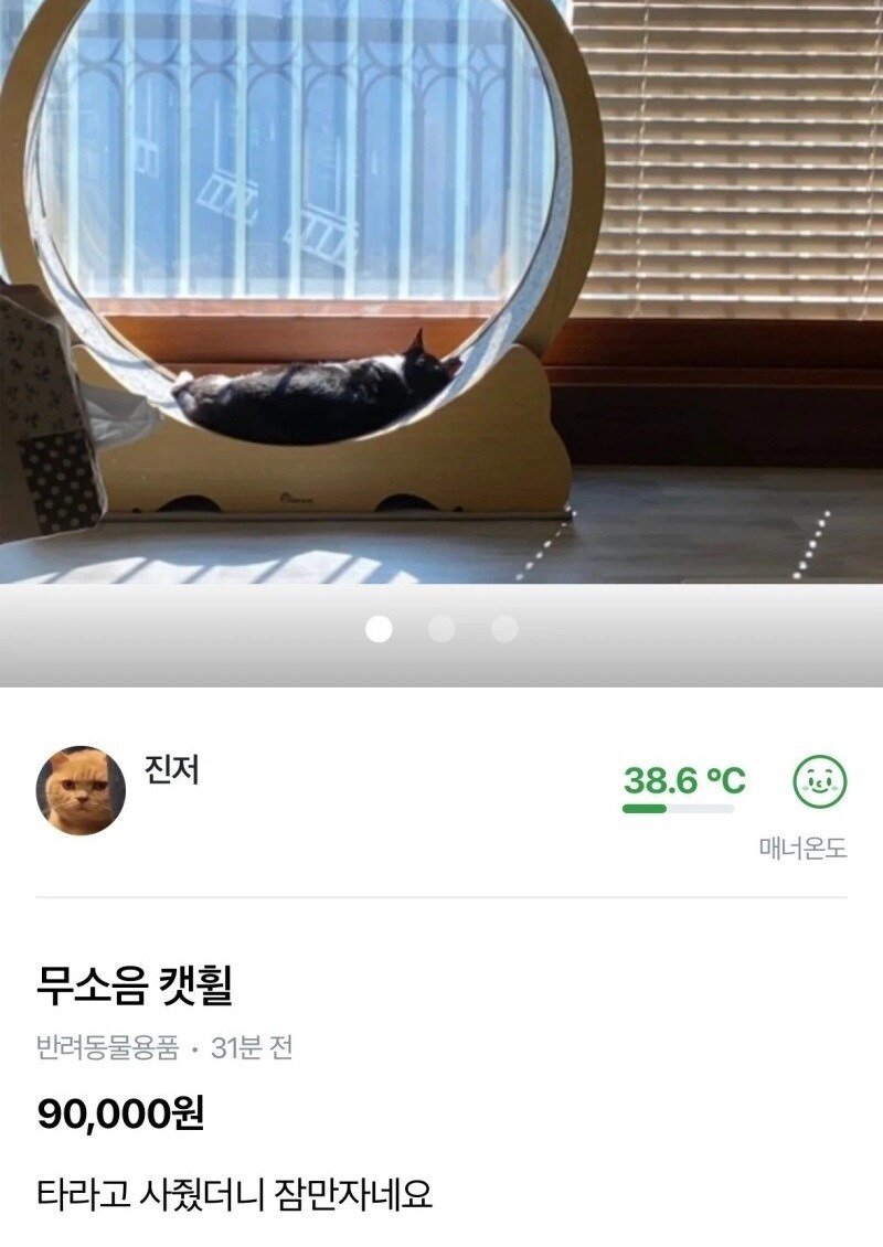 우리에게 옷걸이용 런닝머신이 있다면