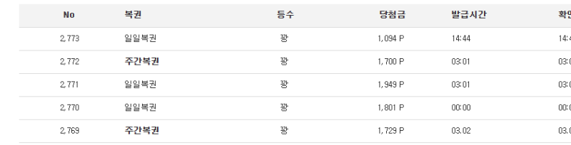 주복은 아예안주는건가요