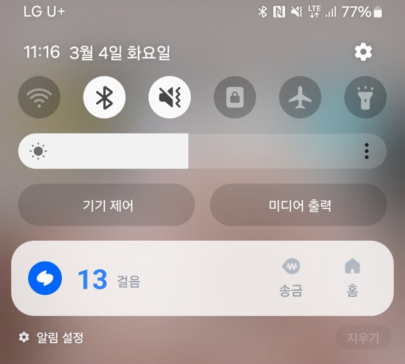 오지게 걸었네유