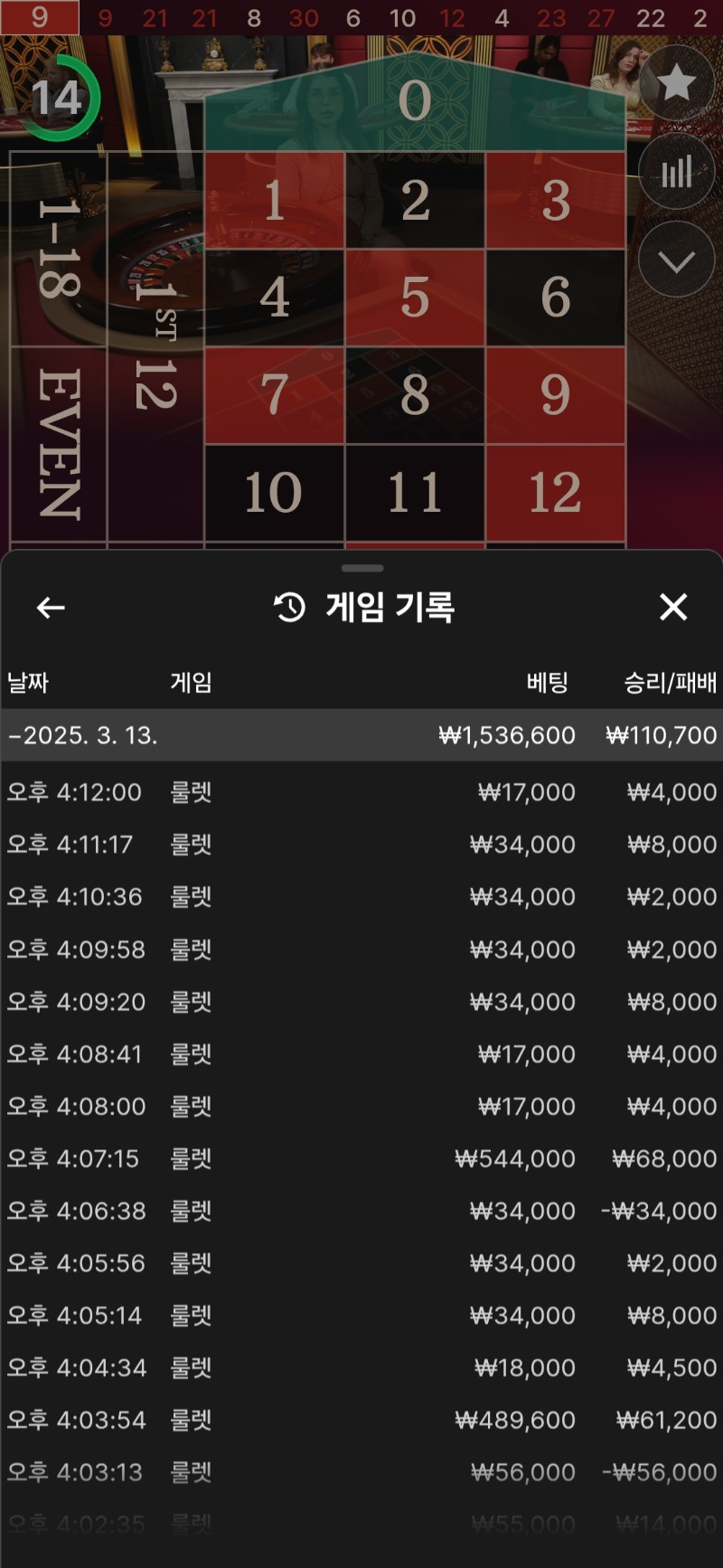 수익일때 도망가는게 남는겁니다!