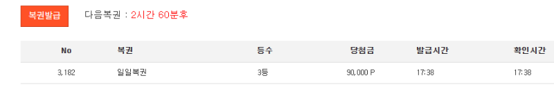 일복 3등 감사합니다 ㅅㅅ