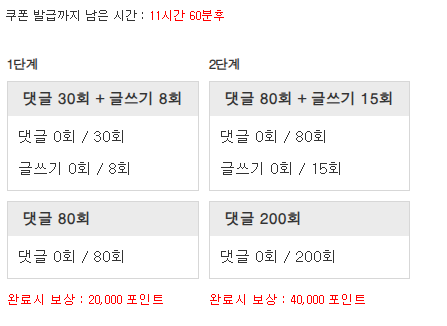 정말 간만에 포인트론 도전!!