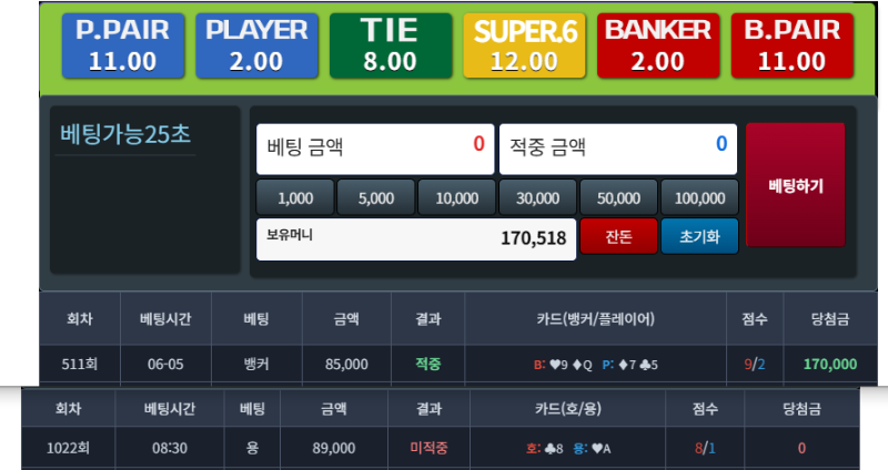간만에 포인트론!