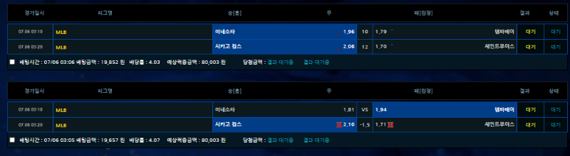 ㅋㅋ 컵스가 치라니깐... 앵무새가 런치네...