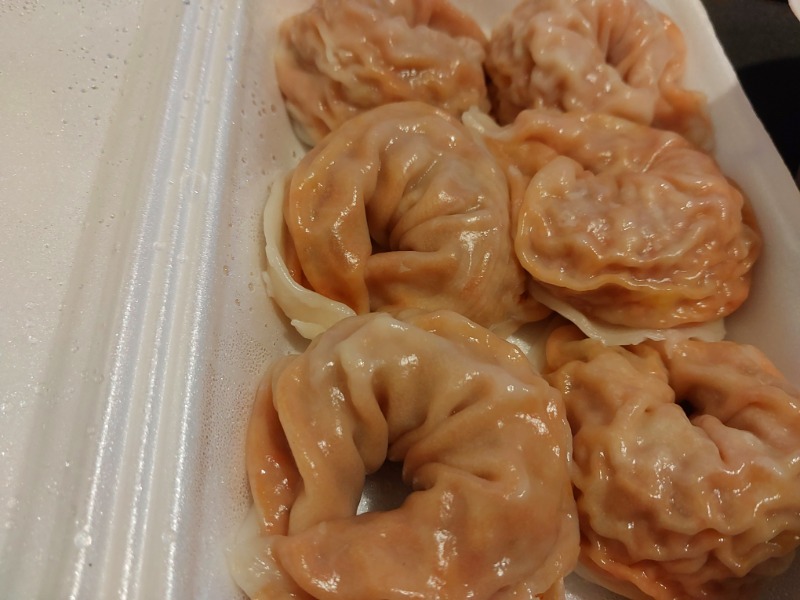 열무비빔밥 + 김치만두