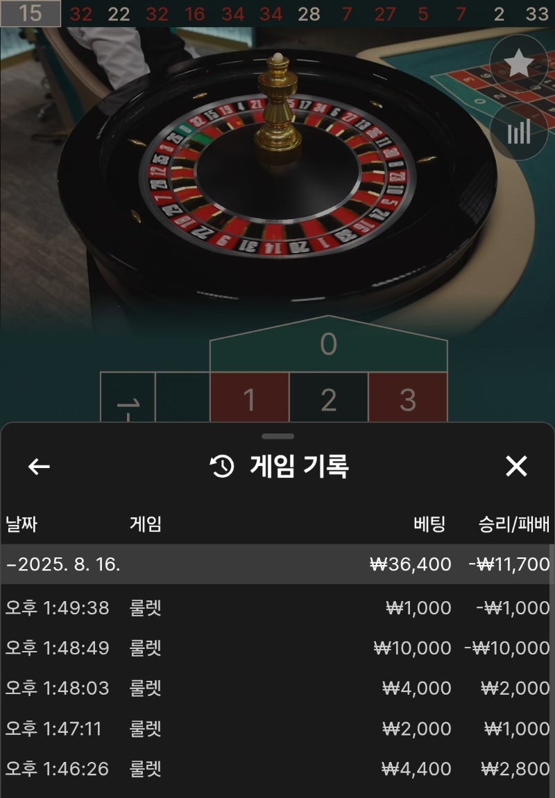 2차도 펑이네!