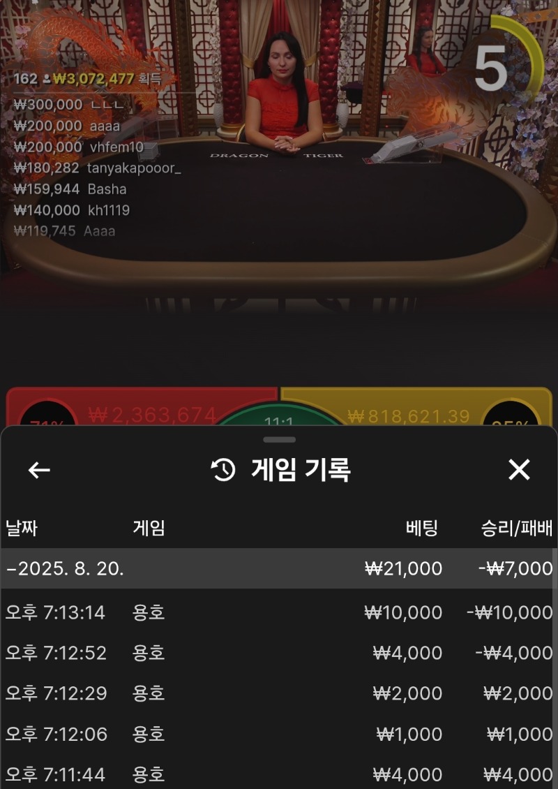 연승후 연패네!