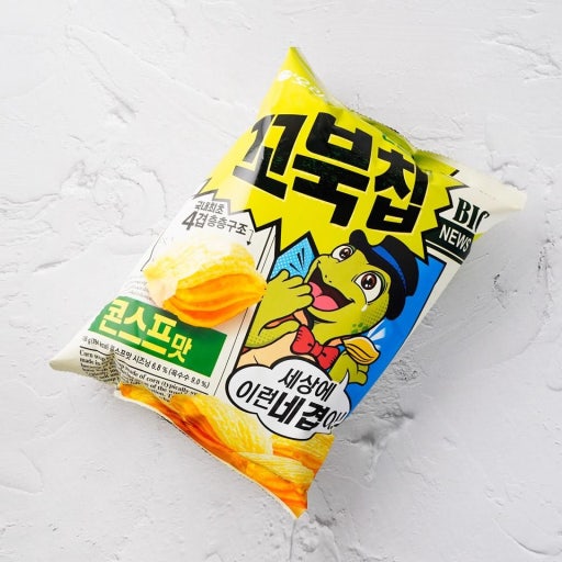 꼬북칩 콘스프맛 먹어봐야겠습니다.