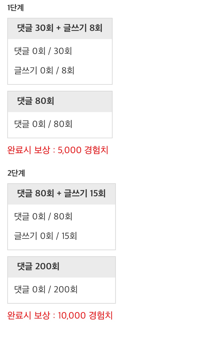 경험치로