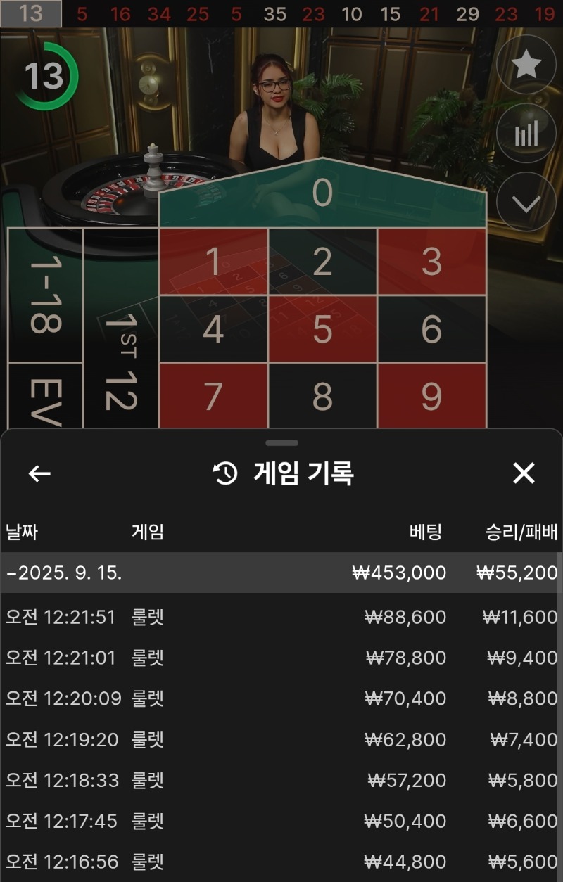 2주복 당첨금 7업치ㅋ