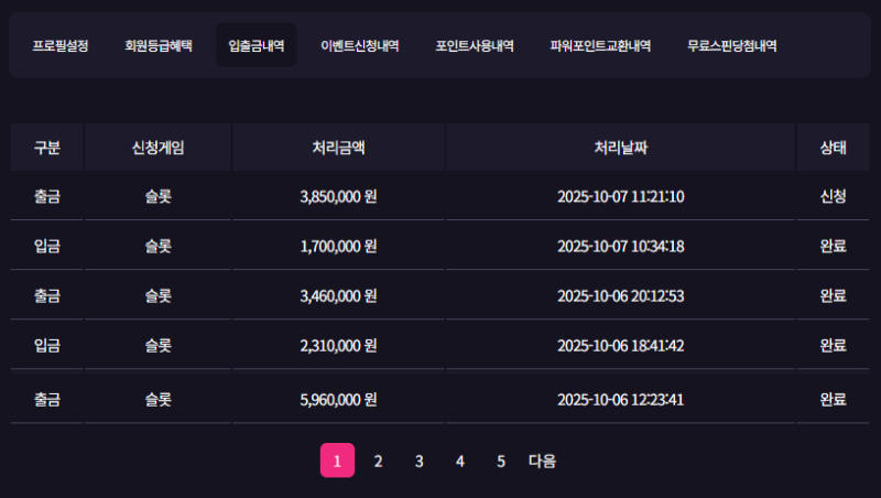 오늘의 슬롯