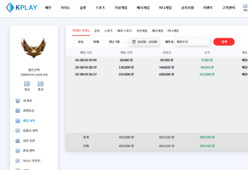 [추석 연휴] 10월 08일 1차 성공 수익!