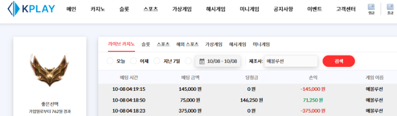 [추석 연휴] 10월 08일 2차 실패 손실...