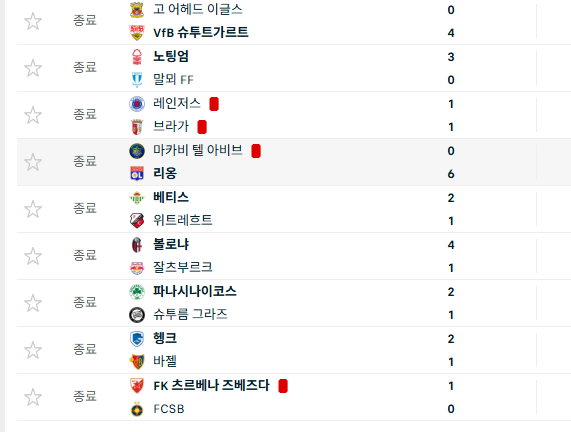 맨마지막 1:0뭐냐 하