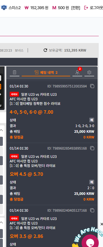 일본을 너무 믿다 발린 후기