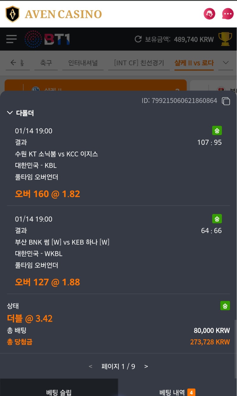 국경 적중, 비적중 후기