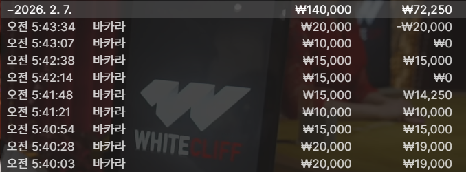 ## 6연승 이벤트 ##