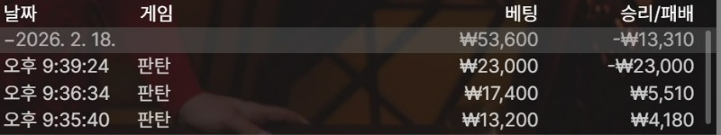 3업치에서 뎅이네!