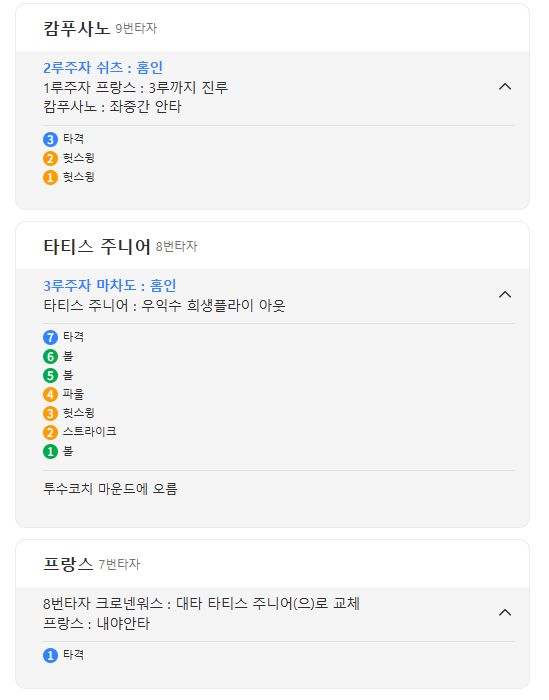 샌디 역전승 7연승 ㄷㄷ