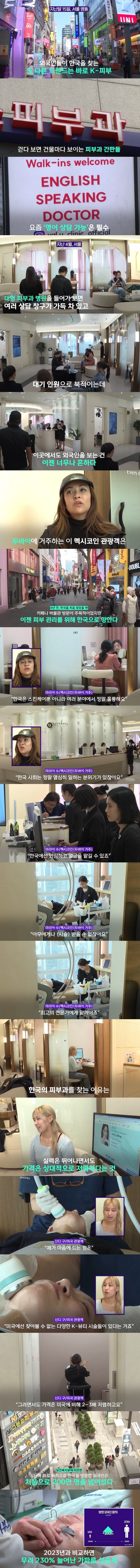 외국인이 한국병원 찾는이유