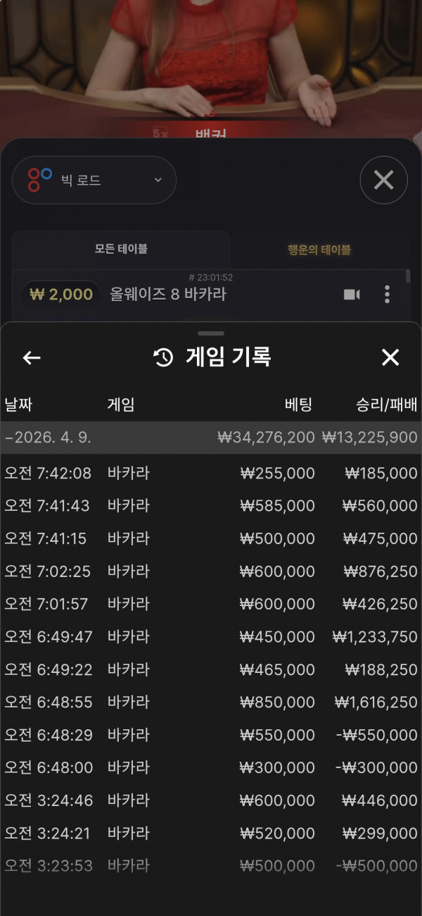 아벤 에볼연승이벤트