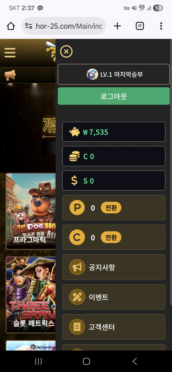 호넷 포전후기