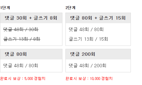 리피리 1단계 꿀꺽