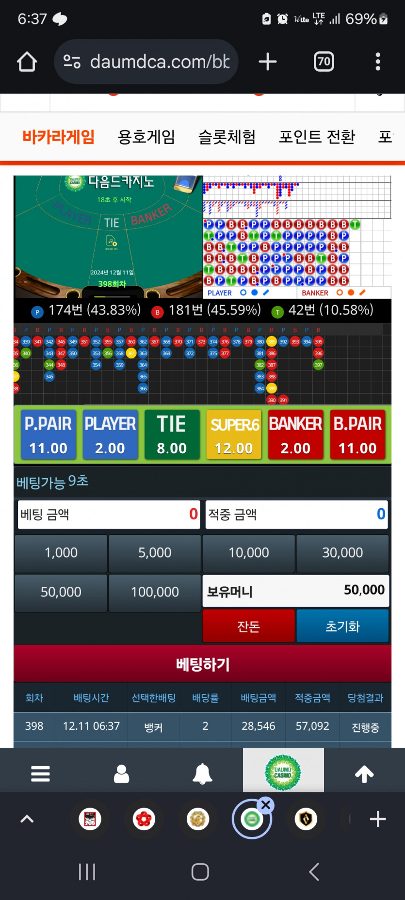 5만 남기고 깡치기,,,