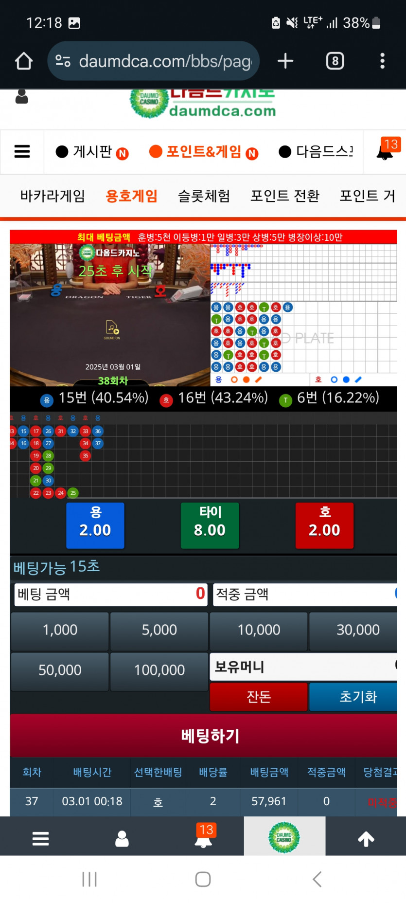 3월1일 첫..용호는요..