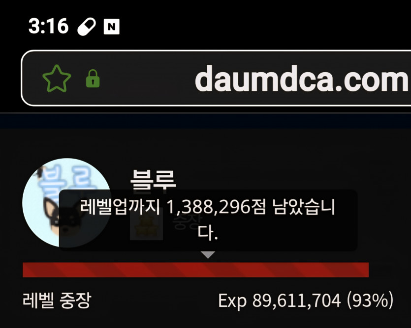 대장 진급 디데이 7일 ㅎ