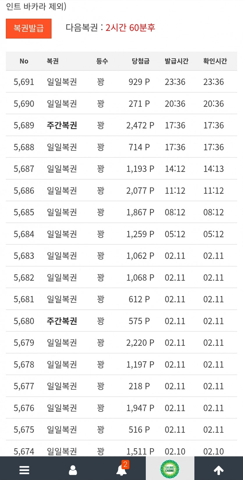 오늘 마지막 보꿘은!!!!!