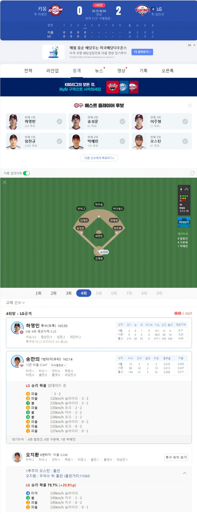 ㄷㄷㄷ엘지 오지환 2런 ㄷㄷㄷㄷㄷㄷㄷ