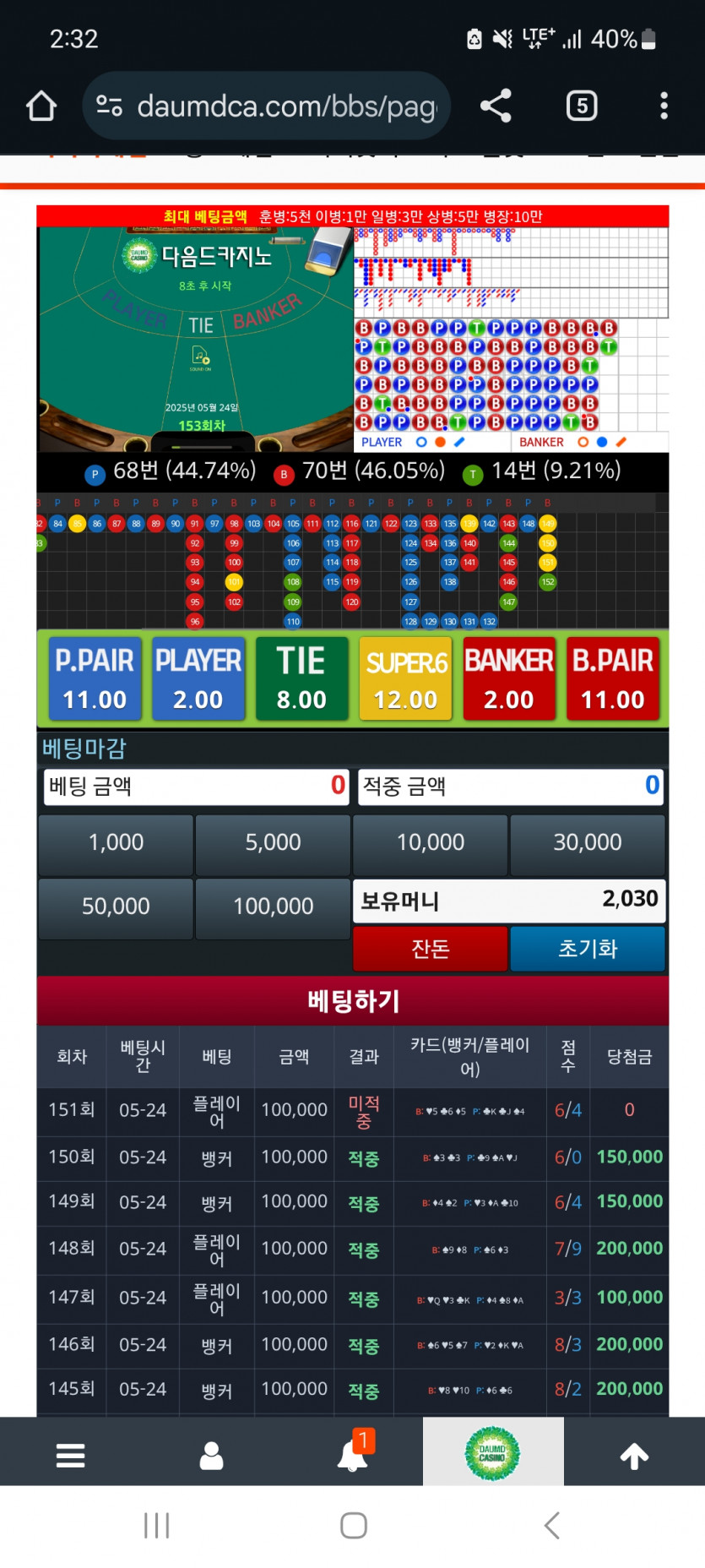 새벽 포바는요ㄷㄷ
