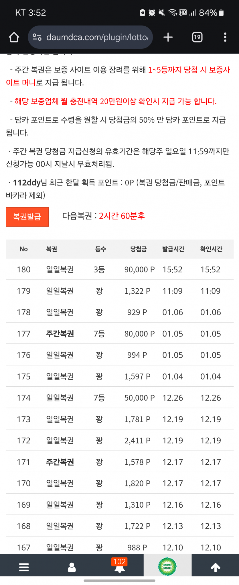 3등에