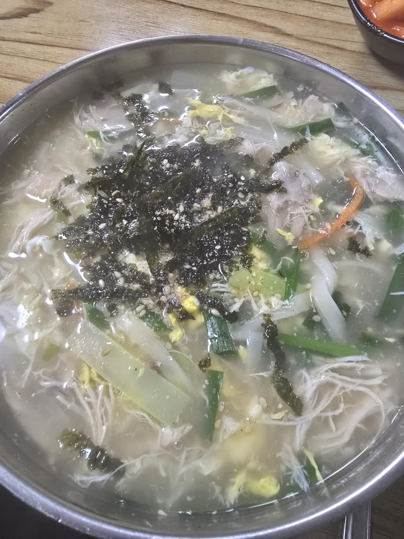 닭칼국수 야르~~