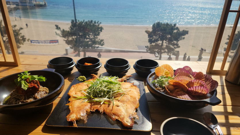 이제야 맛점하네요!