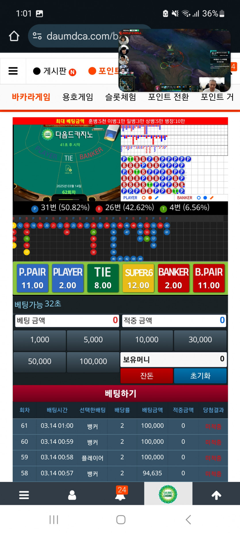 버닝 포바는요ㄷㄷ