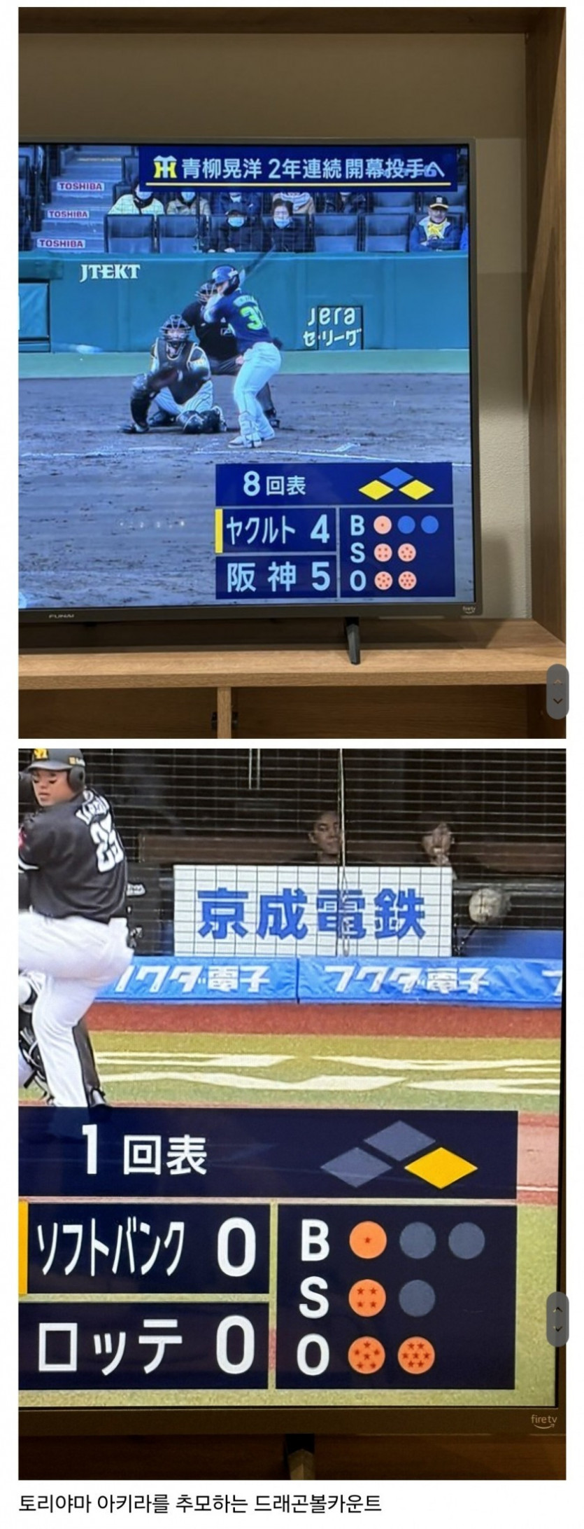 일본 야구 중계