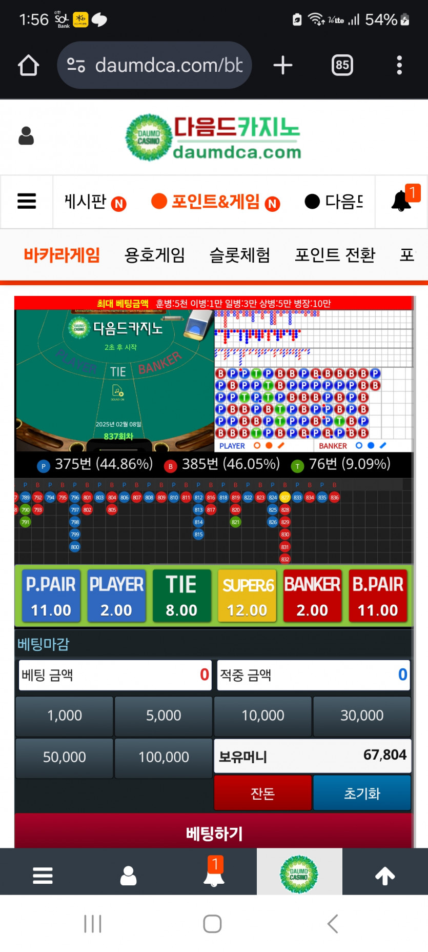아,,,손을 대 말어 ㅋ